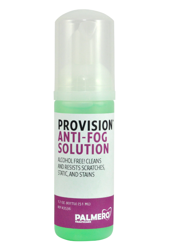 Palmero ProVision Anti-Fog Solution, 1.7 oz. bottle