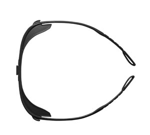 Palmero Safety Glasses, Replacement Frames, Black, 10/pk