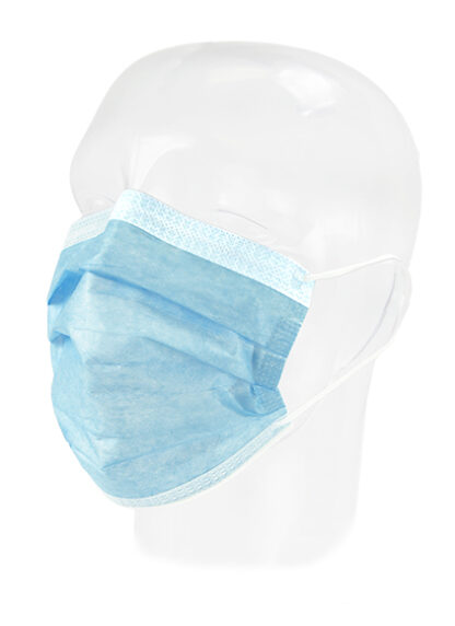 Aspen Surgical Mask, Procedure, FluidGard® 160, Blue Diamond
