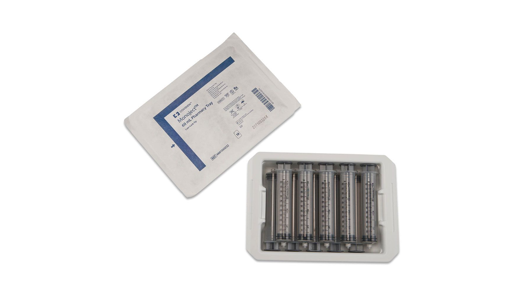 Cardinal Health Syringe, 1mL Regular Tip, 25/tray, 40 tray/cs