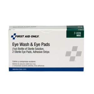 Hygenic/Theraband 1 oz. Eyewash, Eyepads & Adhesive Strips, 1 set/bx