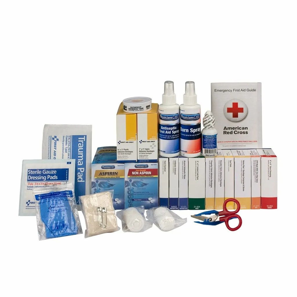 First Aid Only 2 Shelf ANSI Class A+ First Aid Cabinet Refill