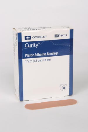 Cardinal Health Adhesive Bandage, 1"x 3", Plastic, 72 bx/cs (45cs/plt)
