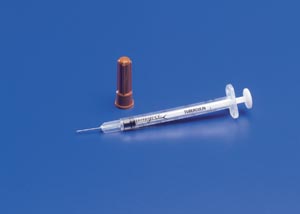Cardinal Health Tuberculin (TB) Syringe Only, 1mL, Regular Tip, 5 bx/cs