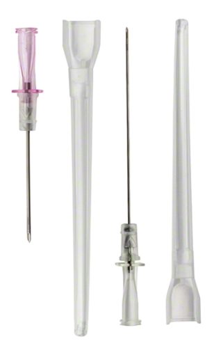B Braun Medical, Inc. Safety Intro Needle, 18G x 2.75", B Bevel, Sterile