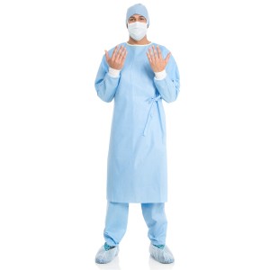 O&M Halyard Surgical Gown, X-Large, Individually Packaged, Sterile, 32/cs