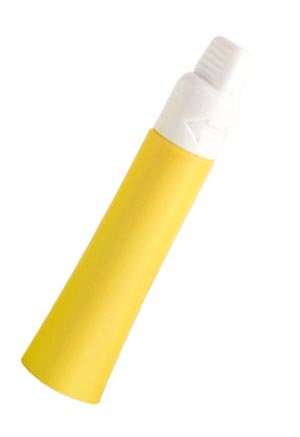 MediVena Safety Lancet, 21G x 2.2mm, High Flow, Contact Activated, Yellow