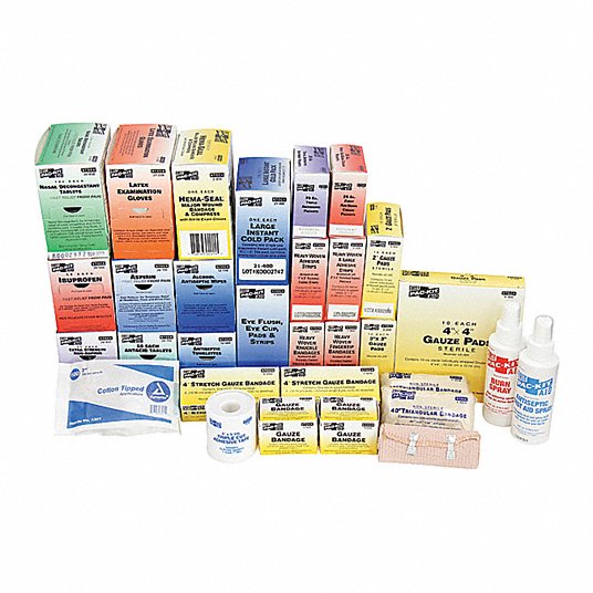 First Aid Only 150 Person 4 Shelf First Aid Cabinet Refill