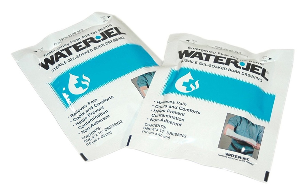 First Aid Only 16 inch x 4 inch WaterJel Gel Soaked Burn Dressing, 7/Box