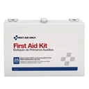 First Aid Only 25 Person Contractor's First Aid Kit with Steel Case
