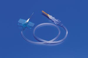 Cardinal Health Blood Collection Set, 23 x ¾", Blue, 12" Tubing, Multi Luer Adapter