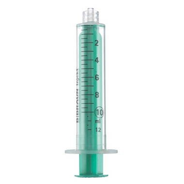 B Braun Medical, Inc. Injection Syringe, 10mL, Luer Lock, Two-Piece Design, 12 bx/cs