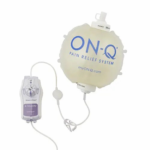 Avanos ON-Q 400 ml x 2 - 14 ml/hr Elastomeric Pump with Select-A-Flow and NRFit Connector, 5/Case