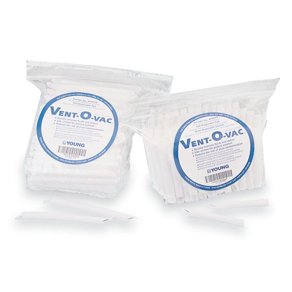 Young™ Vent-O-Vac™, Disposable, High Volume Evacuator, Regular, 5", Long