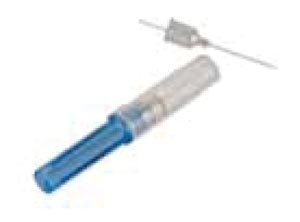 Metal Hub Dental Needle, 30G X-Short, ½" (11mm), Blue with White Cap