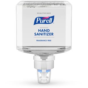 Healthcare Advanced Hand Sanitizer Gentle & Free Foam, 1200 ml, Clear, 2/cs (200 cs/plt)