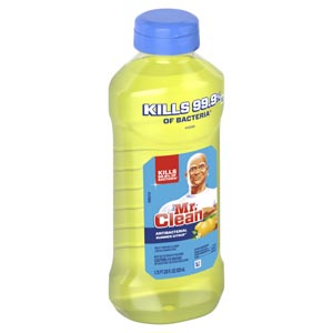 Mr. Clean, Antibacterial, Disinfectant, Cleaner, Summer Citrus, 28oz, 9/cs