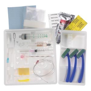 Basic Continuous Epidural Tray, 18G x 3½" Tuohy Needle & 20G Closed Tip Catheter