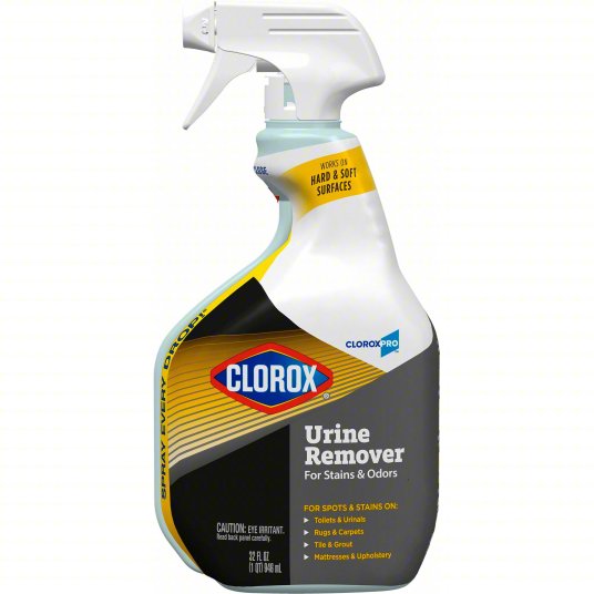 CloroxPro™ Clorox® Urine Remover for Stains and Odors Spray, 32 oz, 9/cs