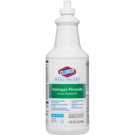 Clorox Healthcare® Hydrogen Peroxide Cleaner Disinfectant Pull-Top, 32 oz