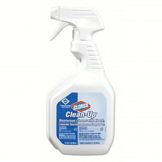 CloroxPro™ Clorox Clean-Up® Disinfectant Cleaner with Bleach Spray, 32 fl oz, 9/cs