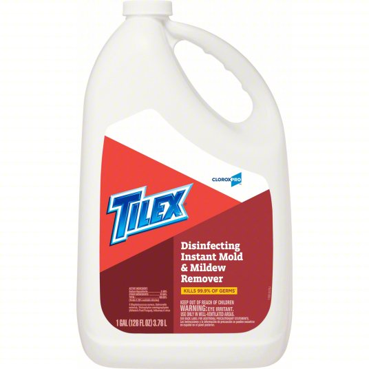 CloroxPro® Tilex® Disinfecting Instant Mold and Mildew Remover Refill, 128 fl oz, 4/cs