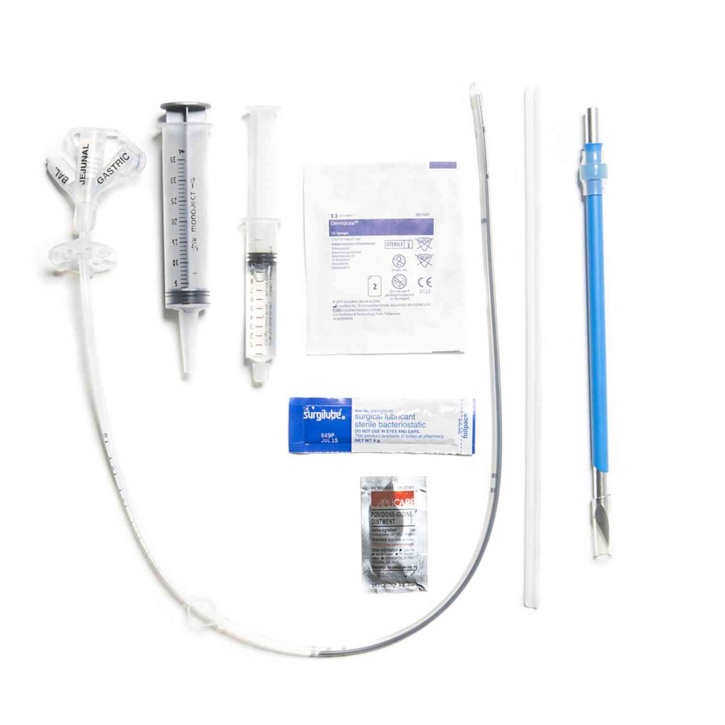 Avanos Mic 16 Fr Surgical Placement Gastric-Jejunal Feeding Tube Kit