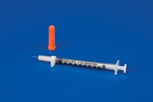 Tuberculin Safety Syringe, 1mL, 27G x ½"