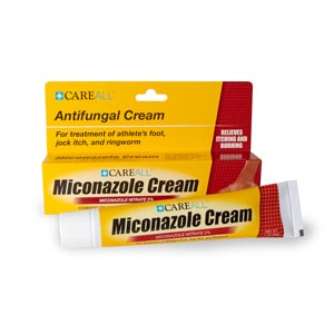 New World Imports Miconazole Nitrate 2% Antifungal Cream, 1 oz Tube