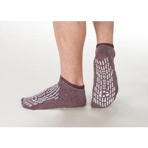 Albahealth, LLC Footwear, Adult Medium, Double Tread, Redwood, 48 pr/cs