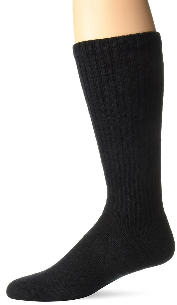 BSN Medical/Jobst Diabetic Sock, Crew Style, Closed Toe, Black, X-Large