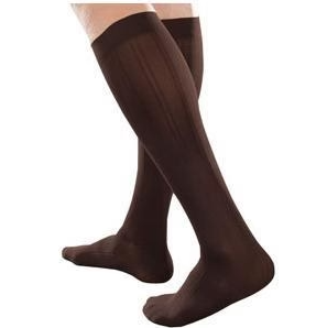 BSN Medical/Jobst Diabetic Sock, Knee High, Closed Toe, Brown, X-Large