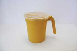GMAX Industries, Inc. Pitcher, with Straw Port Lid, Gold