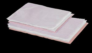 Head Rest Cover, 10" x 13", Tissue Poly, White (55 cs/plt)