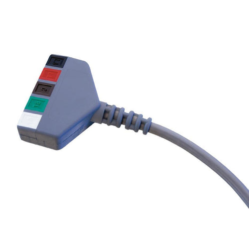 Conmed FSR Series 5 Lead Connector 3 Fully Shielded ECG Safety Cable System for GE/Critikon Dinamap Series