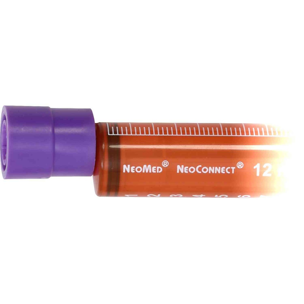 Avanos Neomed Enfit Tamper-Evident Cap, Purple, 1000/Case