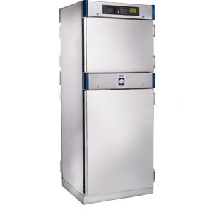 Warming Cabinet, 30"W x 74 1/2"H x 26 5/8"D, (2) Solid Doors, (3) Adjustable Shelves