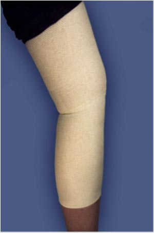 SpandaGrip Tubular Elastic Support Bandage, (G) Natural, Large Thighs, 41/2"x36", 12/cs