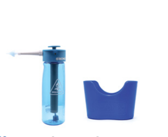 Ear Irrigation System Kit, Includes: (5) OtoClear Tips, (1) Aquabot Bottle, (1) Ear Basin