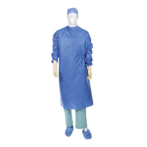 Gown, Surgical, Standard, Sterile-Back, Large, 20/cs