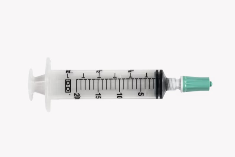 BD, Bonded Syringe, Needle-free, Closed Male Luer, 20mL