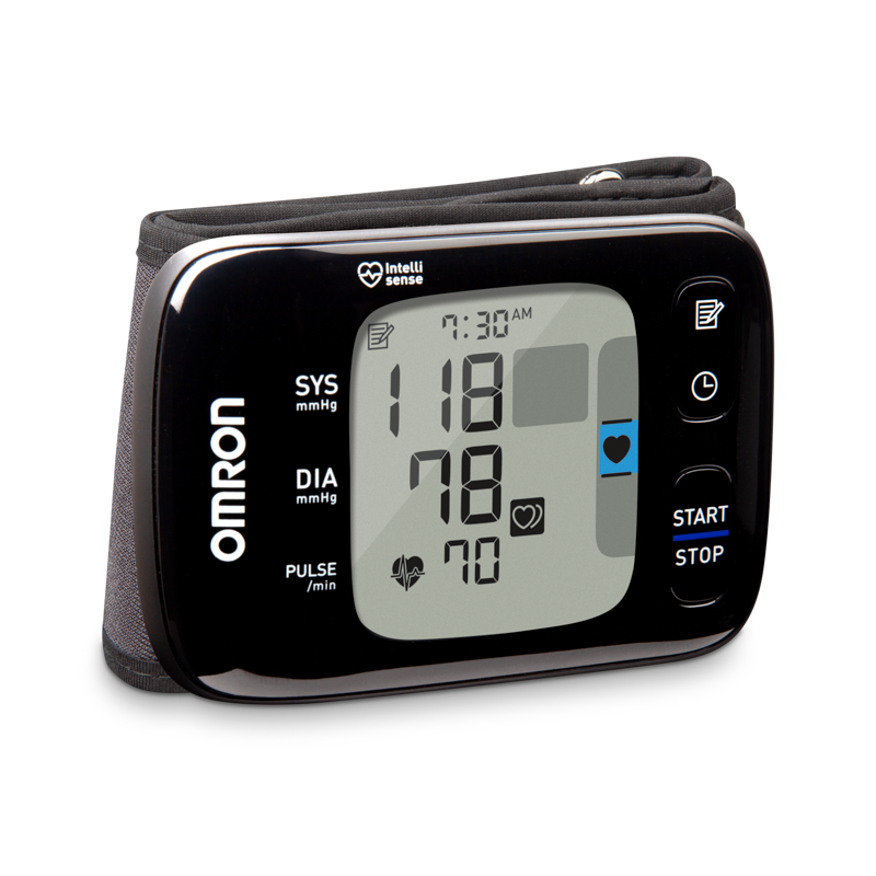 Wrist Blood Pressure Monitor, 90-Reading Memory with Heart Zone Guidance and Irregular Heartbeat Detection, Wireless, 10/cs (old BP652N)