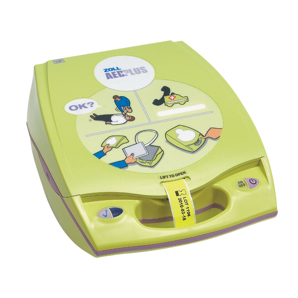 Zoll AED Plus Defibrillator Includes a 5 Year Limited Warranty