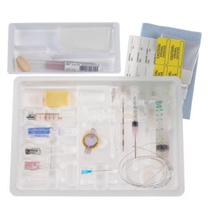 Continuous Epidural Tray, 17G x 3 ½" Tuohy Needle, 18G Closed Tip Catheter & DuraPrep Surgical Solution, 10/cs