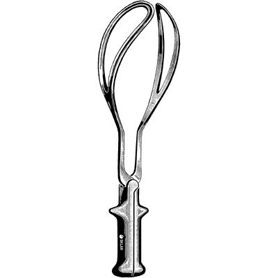 Simpson Obstetrical Forceps, Long, 14-1/4"