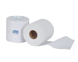 Bath Tissue Roll, Advanced, White, 2-Ply, Embossed, T24, 156.25ft, 4" x 4.4", 500 sht/rl, 48 rl/cs (40 cs/plt)