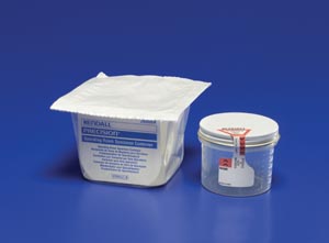 Graduated Specimen Container, 2½"H x 2¼"W, Sterile, O.R. Packaged in Blister Pack, 4.5 oz, 100/cs (18 cs/plt)