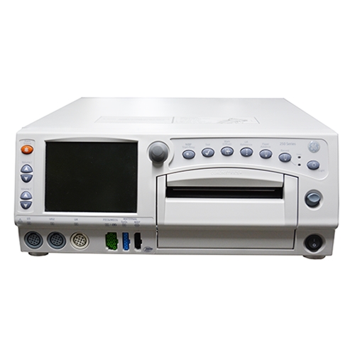 Fetal Monitor, GE Corometrics 259, w/ Smart BP and Spo2 Monitoring Including Toco and Ultrasound Transducer