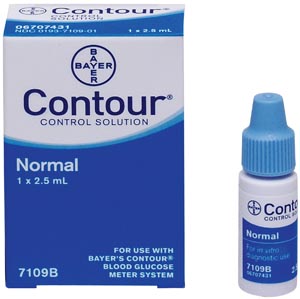 Contour® Control Solution, Normal, 2.5mL Vial, CLIA Waived (DME-A/M/POC) (Continental US+HI, PR Only)