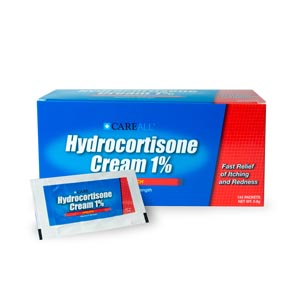 Hydrocortisone Ointment 1%, 0.9g, Compared to the Active Ingredients in Cortaid®, 144/bx, 12 bx/cs